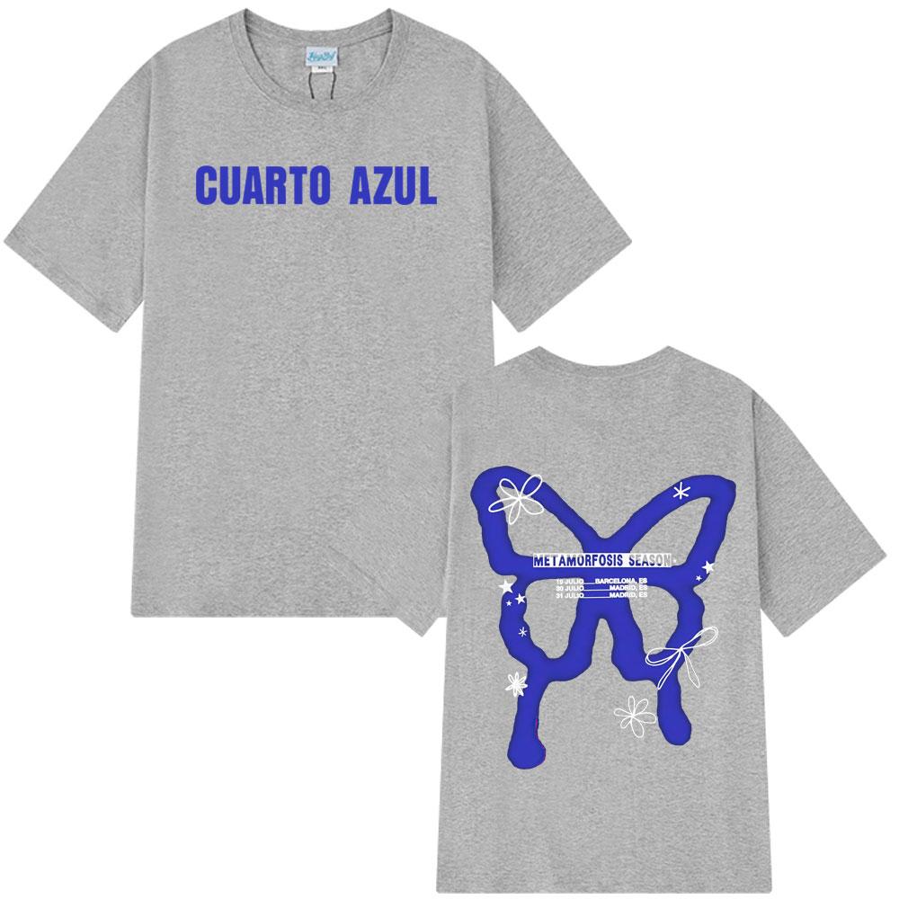 Butterfly Aitana Fashion Pattern TShirt Mens and Womens Crew Neck Short Sleeve Cotton TShirt Clothing Trend Cotton TShirts