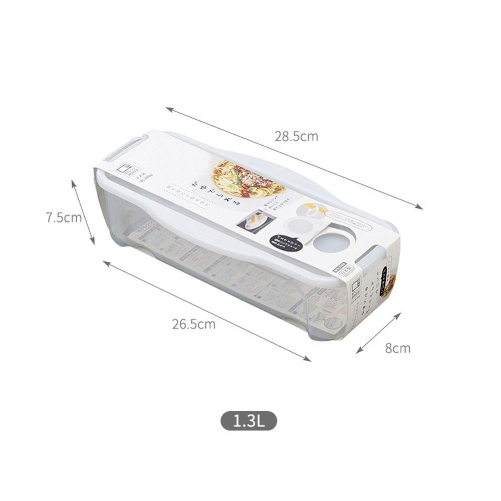 With Cover Noodle Spaghetti Container Portable Spaghetti Box  for Kitchen Accessories