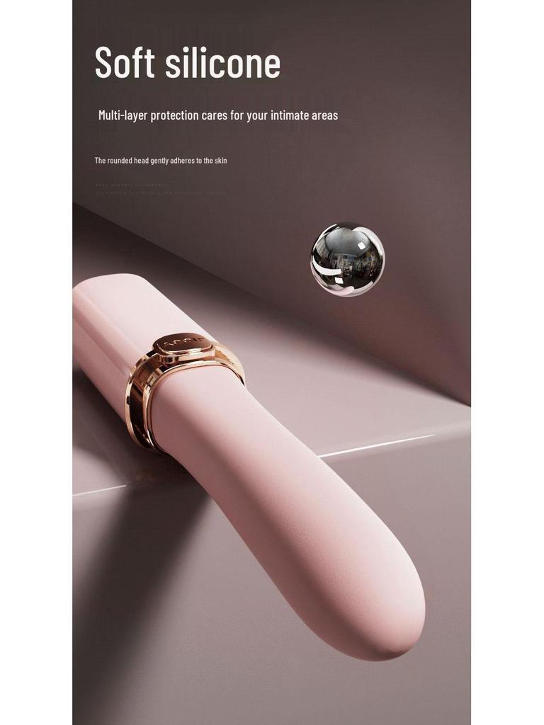 Ji Yu Portable Lipstick Vibrator: Multi-Frequency Female Massager with Strong Vibration for Climax