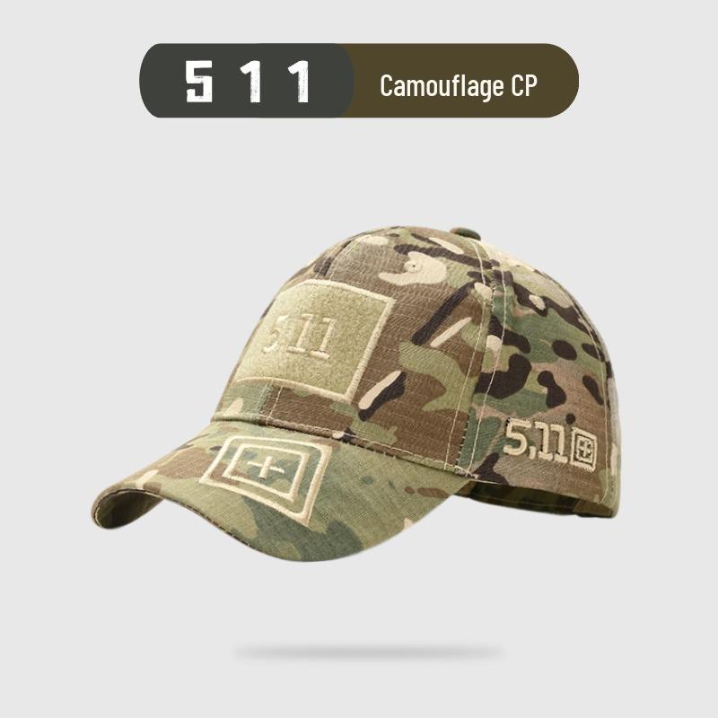 Unisex Tactical Camouflage Baseball Cap - Velcro Duckbill for Outdoor Adventures and Hiking