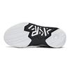 Anta Mesh Splicing Shock Absorbing Wear Resistant High Top Sports Casual Shoes Kids Sneakers Black White Orange A312131110-2