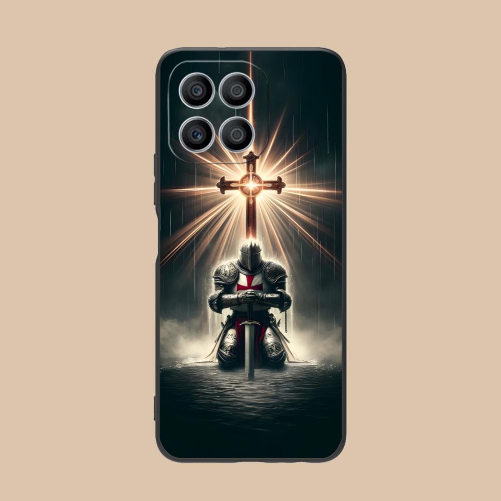 Templar Knights Mobile Phone Case for Honor 90 80 70 60 50 30 20 10 9 8 7 Pro S SE Lite 5G Colorful Printing Cover Cover Pretty