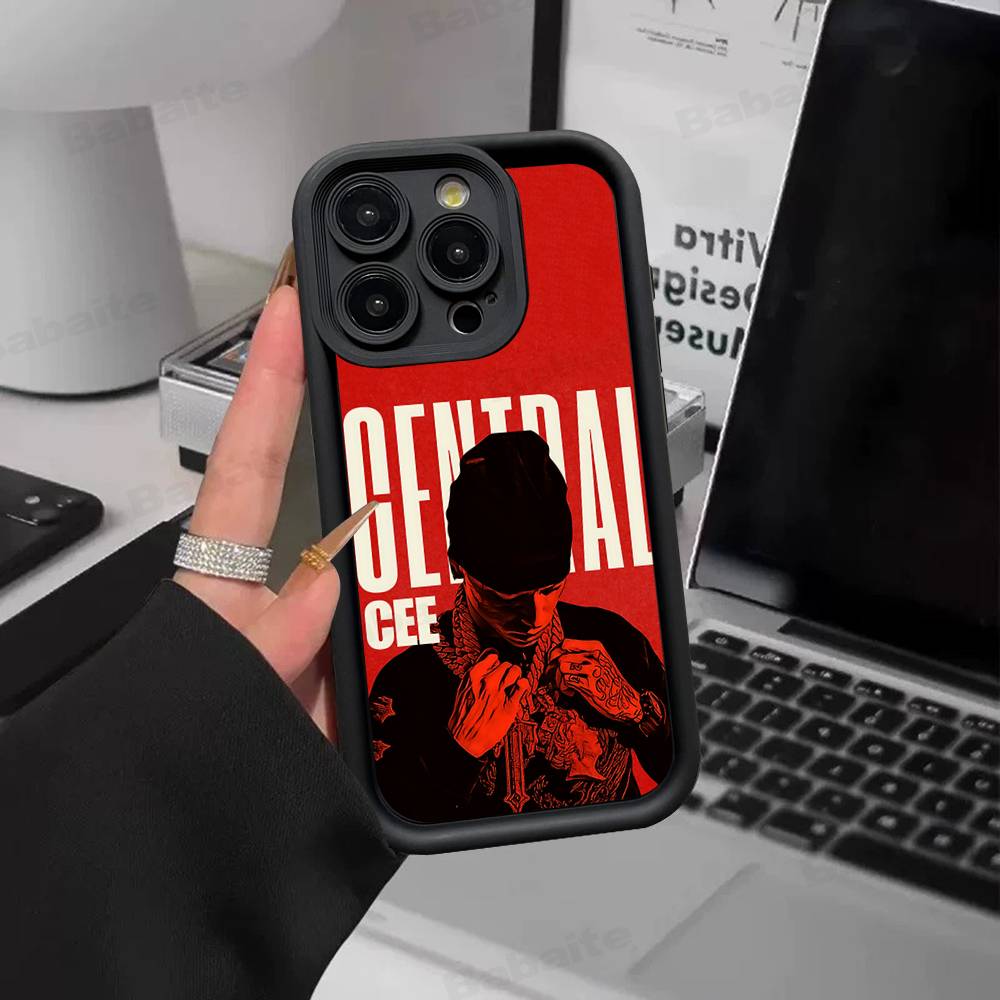 Rapper Central Cee Phone Case For IPhone 17 16 15 14 Plus 13 12 11 Pro Max Silicone Cover