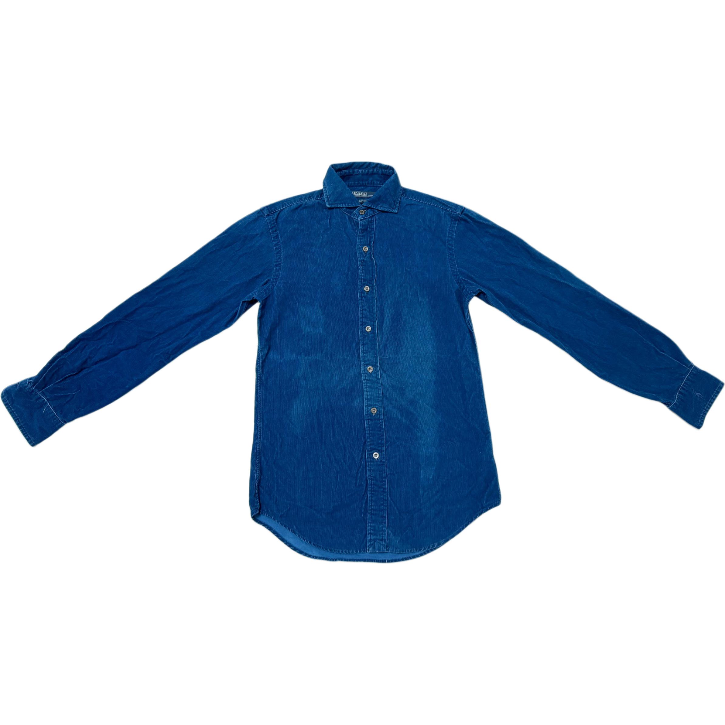 

Polo Ralph Lauren Рубашка с длинным рукавом приталенного кроя однобортная мужская рубашки 710850478-009 XS