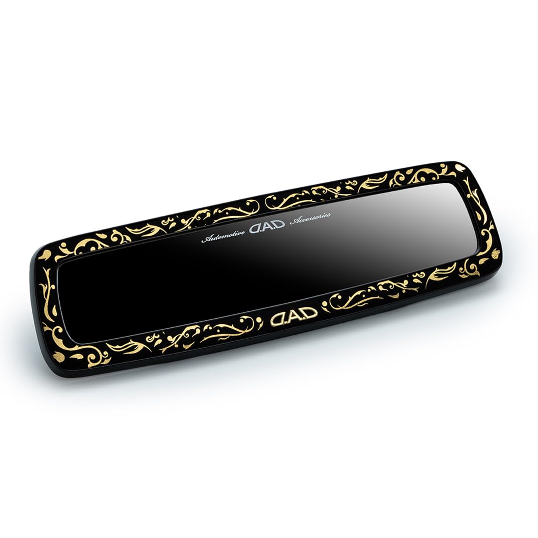 

Mirror Arabesque Gold by DAD This rearview mirror features an enhanced and shatterproof a versatile car accessory and is easy to perfect for car D.A.D золотой