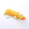 Long Cartoon Animal Chenille Plush Squeaky Dog Toy Teething Bite‑Resistant Chew Play Toy for Small Medium Dogs Relieve Boredom
