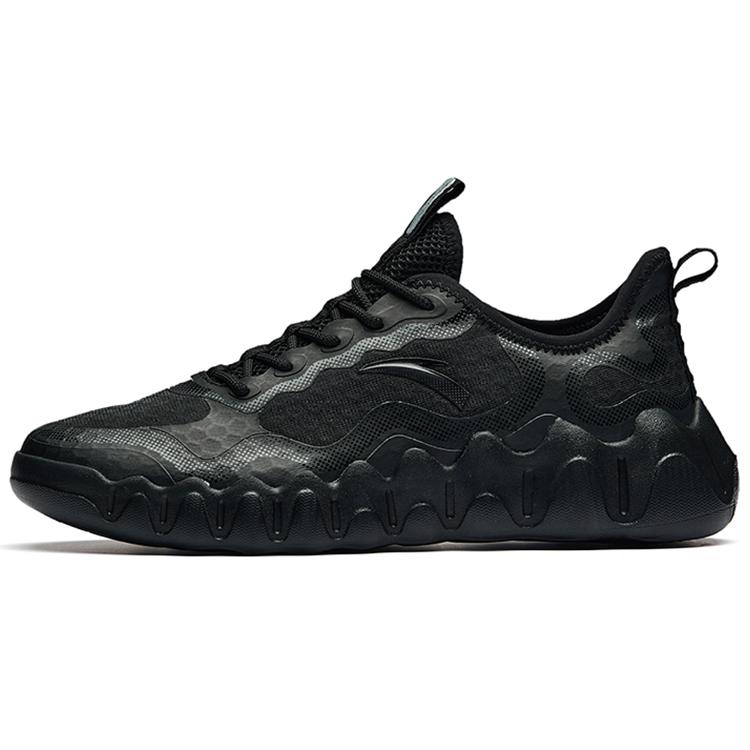 

New Anta Outdoor Collection Cushioning Anti Slip Wear Resistant Breathability Low Top Casual Shoes Men s Black 112226602-1 41