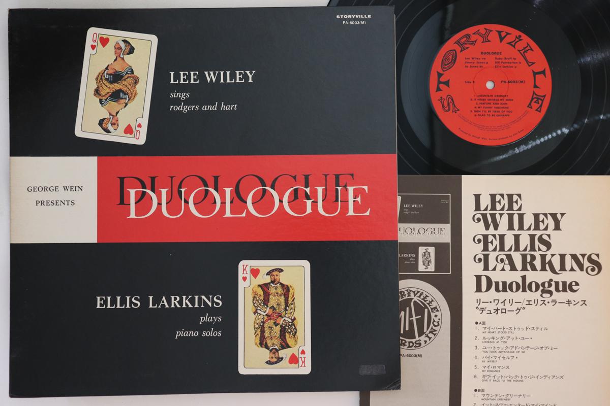 

LP Record LEE WILEY, ELLIS LARKINS - Duologue PA6003 STORYVILLE 1974 Japan Jazz Used