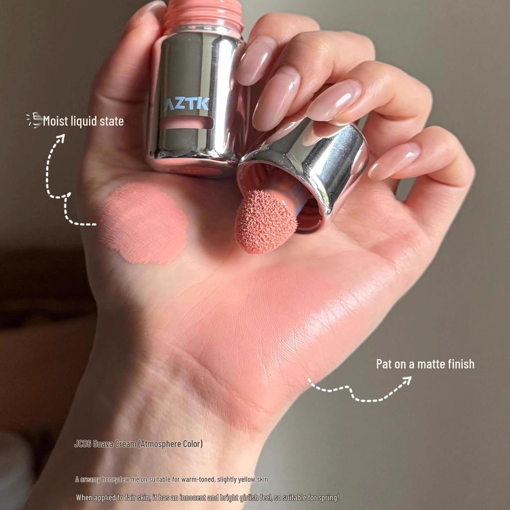 AZTK Liquid Matte Blush & Bronzer for Contouring and Highlighting In Blue and Purple Shades