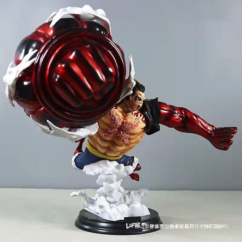 ONE PIECE Phantom Luffy Great Ape King 4 Fourth Gear Navigator Luffy Figure Animation Model Ornament Doll Statue