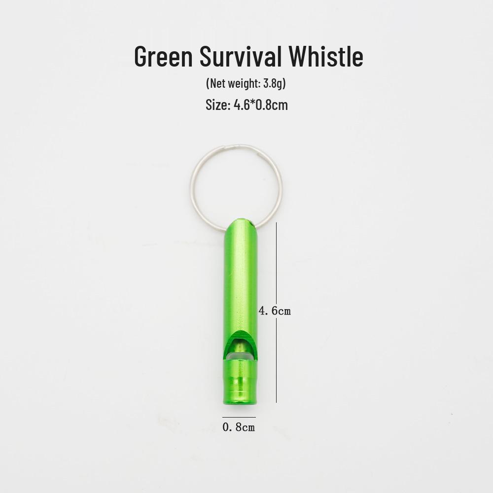 Hochfrequente Multifunktions-Wildnis-Überlebens-Schlüsselanhänger-Pfeife EDC-Werkzeug
