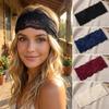 Fashion Elastic Mesh Lace Hairband Hollow-Out Lightweight Headband Elegant Breathable Headwrap Cap Lady Girls Headwear
