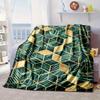 Green Shamrock Celebration Blanket Flannel Blanket Throw Blanket Sofa Cover Blanket Soft Premium Blanket Picnic Blanket Tv Blanket Gifts