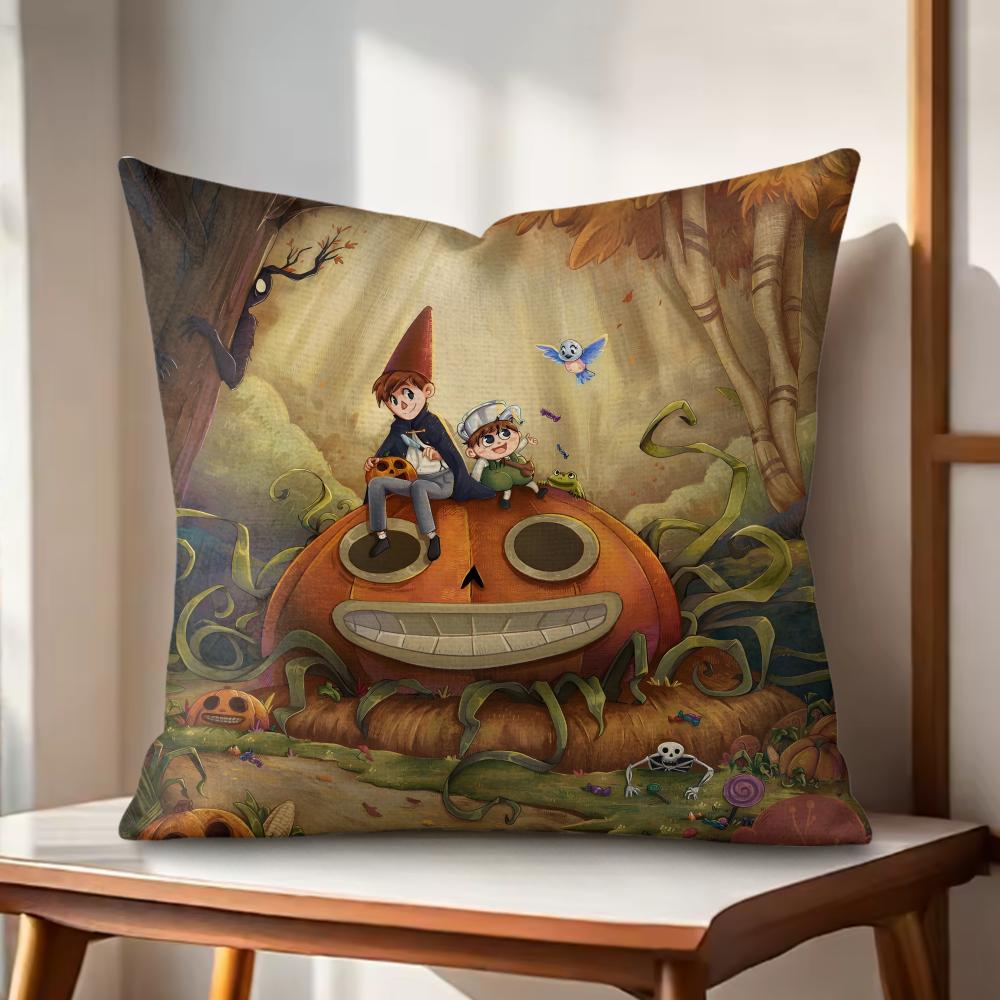 OOver The GGarden WWall Cushion Cover Natural Linen Organic Fabric DoubleSided Printing Couch Pillow Covers Home Decor