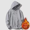 Men's Japanese Loose Fit Thin Fleece Hooded Sweatshirt for Spring/Autumn - Trendy Unisex Outerwear