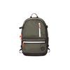 New Polyester Backpack Regular Unisex Brown Green 10022108-A01
