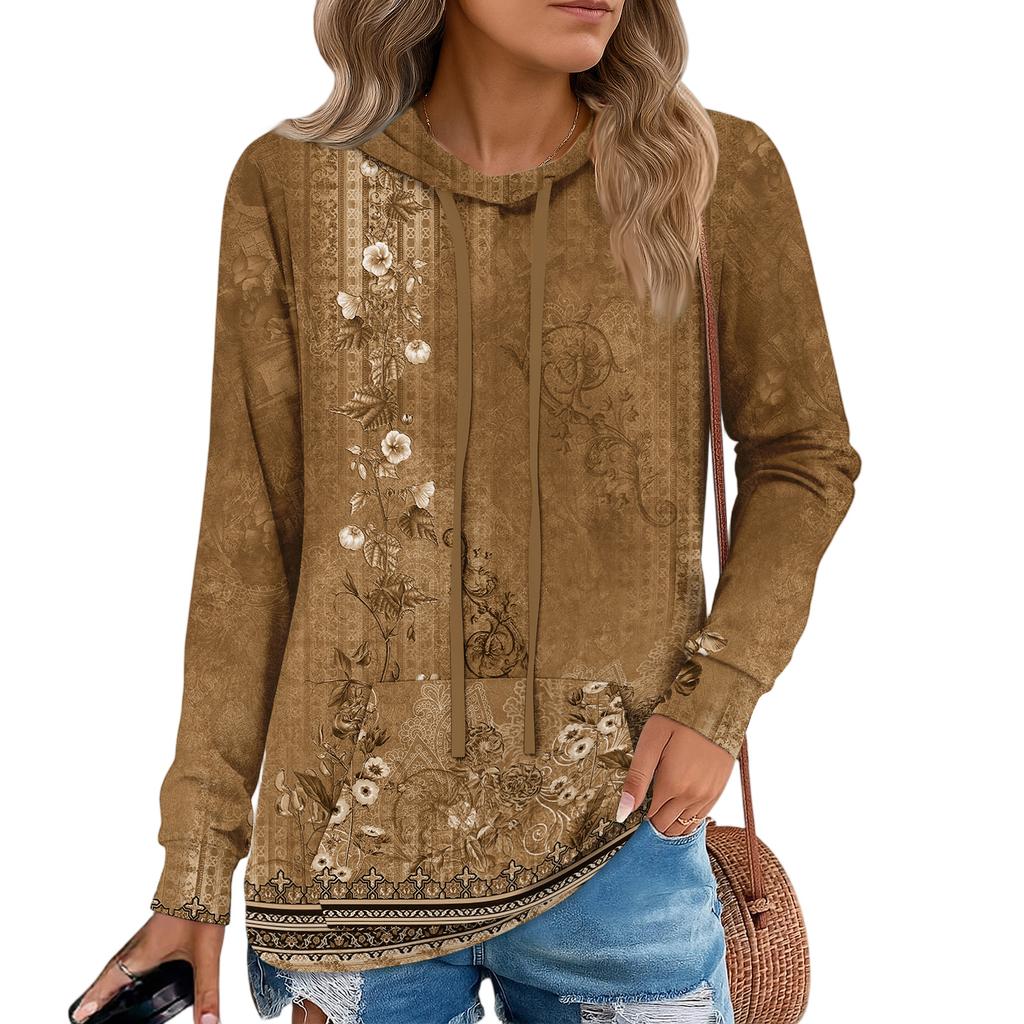 Womens Pullover Hoodies Teen Girls Fashion Hooded Sweatshirt Womans Fall Tunic Top