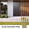 4pcs Caulk Spatula Set Caulk Finger Spreader Hand Caulking Tools For Bathroom Kitchen Floor Window Sink Joint Brick Finishing