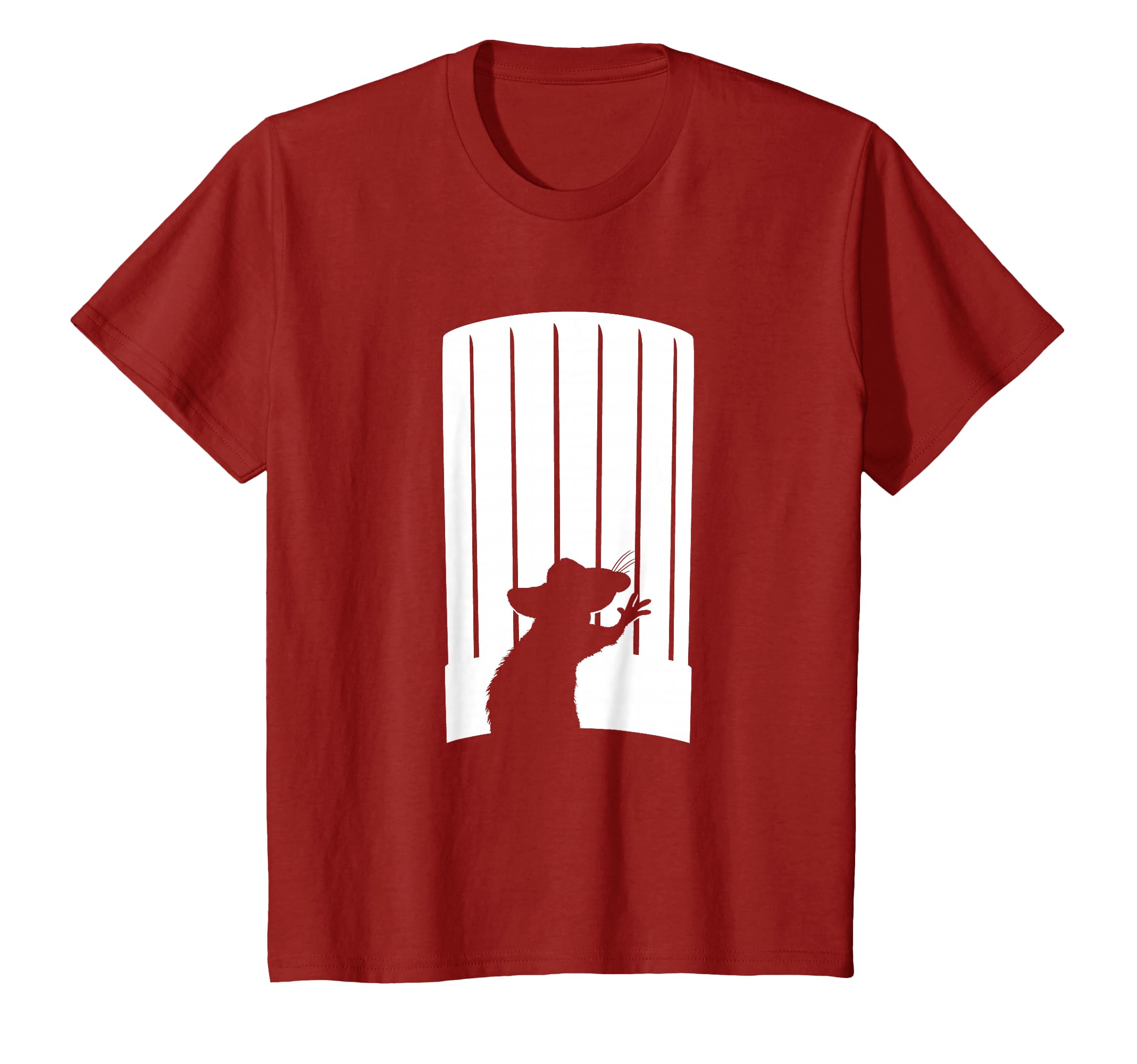 Disney and Pixar Ratatouille Chef Hat Remy Silhouette T-Shirt