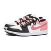 Jordan Air Jordan 1 Slip Resistant Coverage Low top Vintage Basketball Shoes Women's Black Pink DC0774-101(Team-SBOX)-Random packaging bags