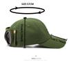 Fashion Pilot Hat Ins Korean Version Personality Glasses Baseball Cap Men Sunglasses Sunshade Spring Summer Versatile Hat