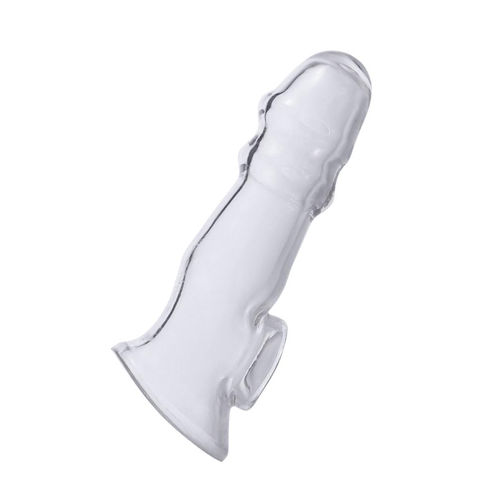 EXVOID Reusable Silicon Condom G-spot Massage Penis Sleeve Cocks Extender Dildo Enlargement Sex Toys For Men Sex Shop