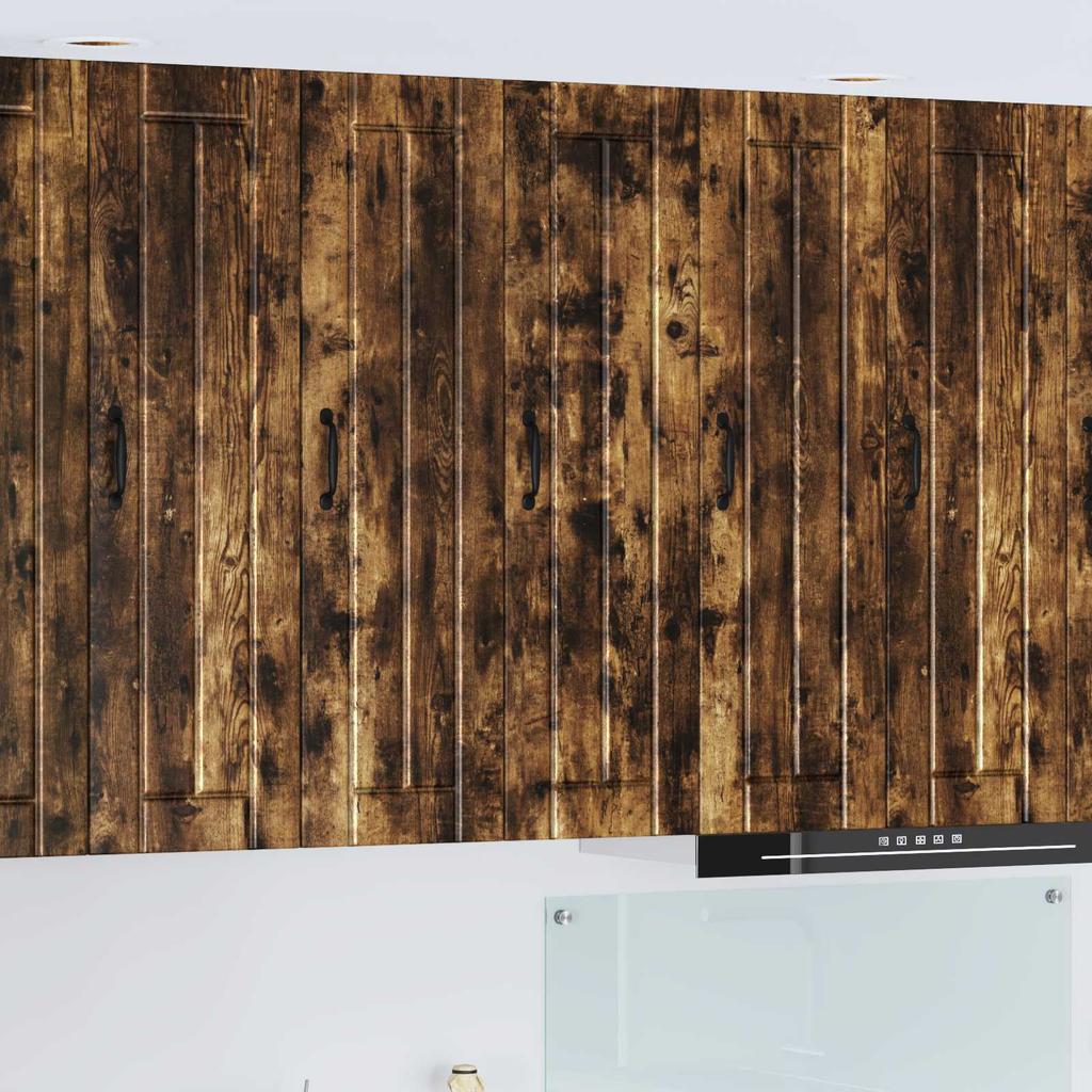 Wall Cabinet LUCCA Smoked Oak 30 X 31 X 100 Cm