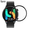 5 PCS PMMA Composite Soft Screen Protector For Xiaomi Haylou RT2 LS10, HD Clear Abrasion Resistant Sensitive Touch Easy Install Watch Protective Film