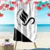 Swansea City AFC Print Strandtuch, Großes Weiches Schnelltrocknendes Handtuch für Strand Camping Schwimmen