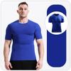 Gym Clothing Men T shirts Fitness Workout Quick-drying Sports Short Sleeve Shirt Running Camping Hiking Tops S M L XL XXL 3XL 4XL