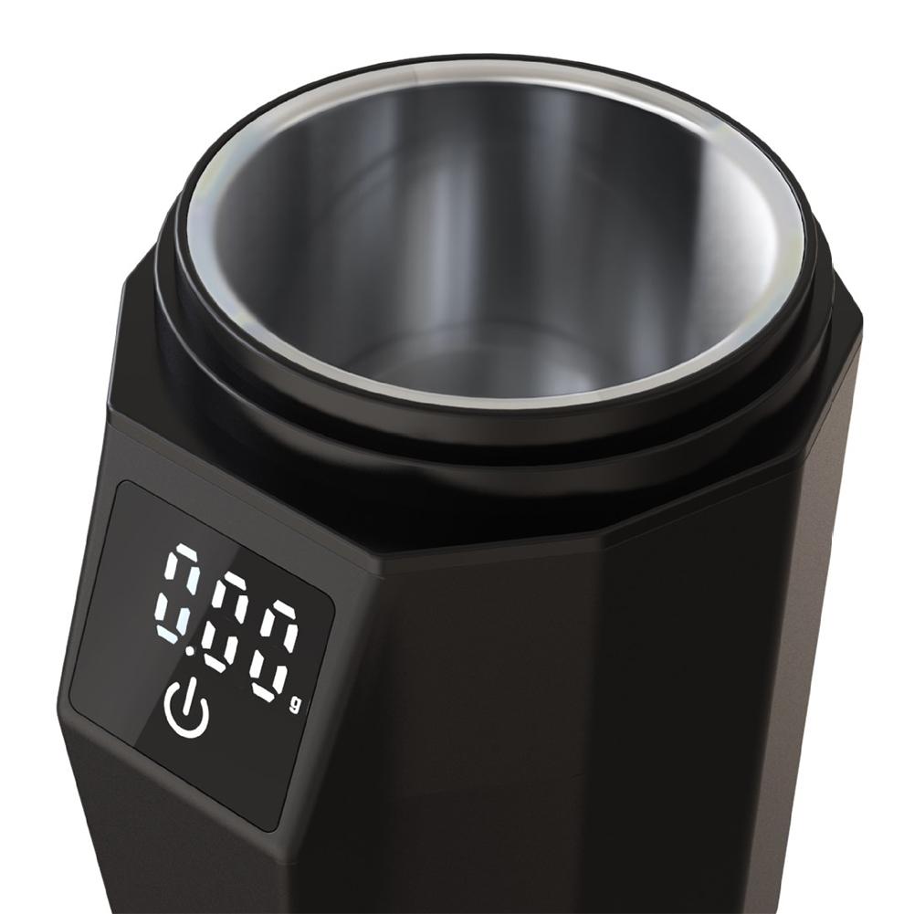 Digitale Kaffeewaage LCD Elektronische Waage Wiederaufladbare Kaffeedosierbecherwaage 500g 0,1g Präzisions-Espressowaage