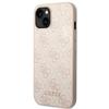 Guess Guhcp14Sg4Gfpi Iphone 14 / 15 / 136.1 Różowy/Pink Hard Case 4G Metal Gold Logo
