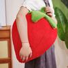 1pc 23/35cm Strawberry Pillow Plush Toy Handmade Doll Cartoon Anime Cute Cushion Home Decoration Children's Birthday Gift Toy