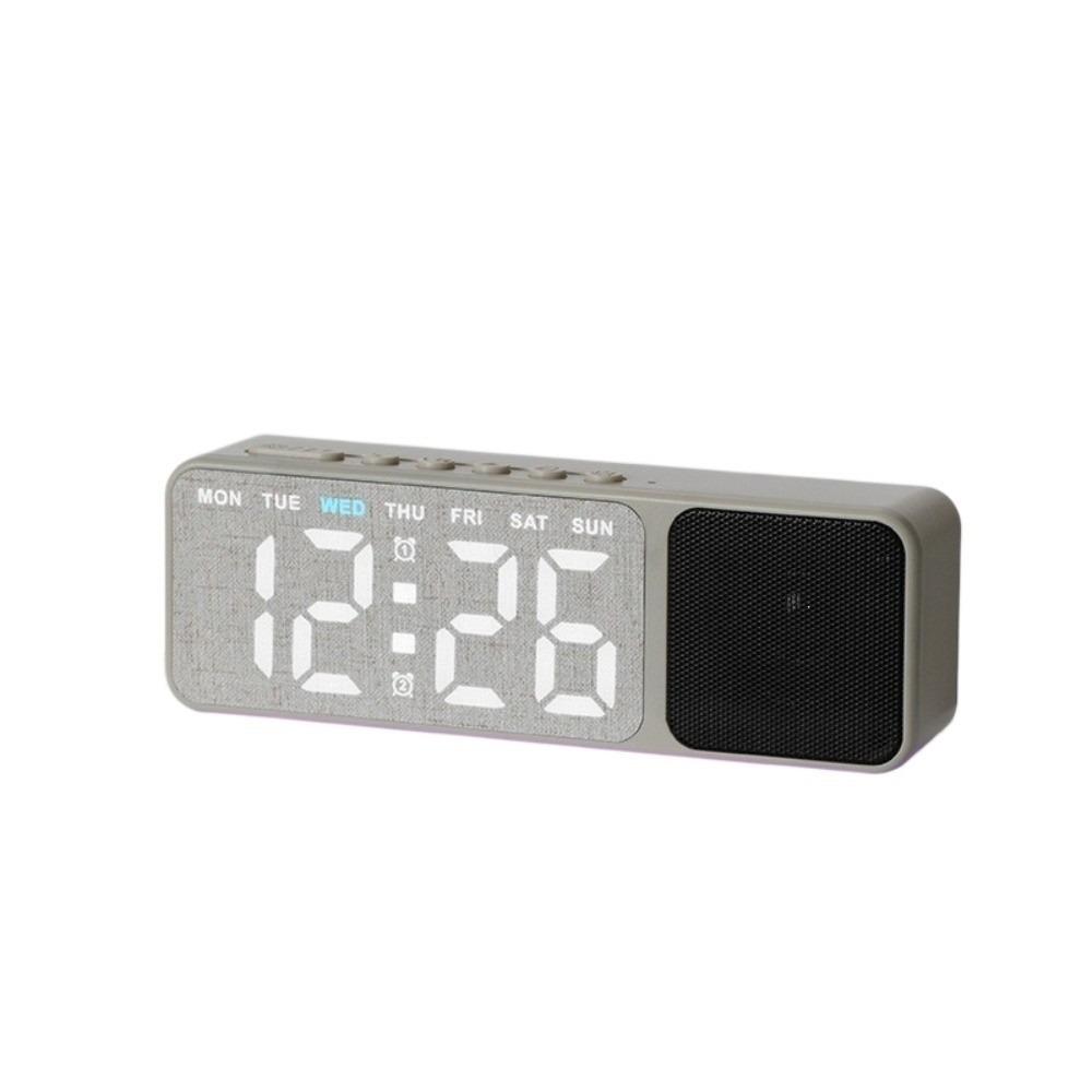 Time / Week / Date Display LED Digital Alarm Clock Dual Alarms Electronic Table Clock Home Decor
