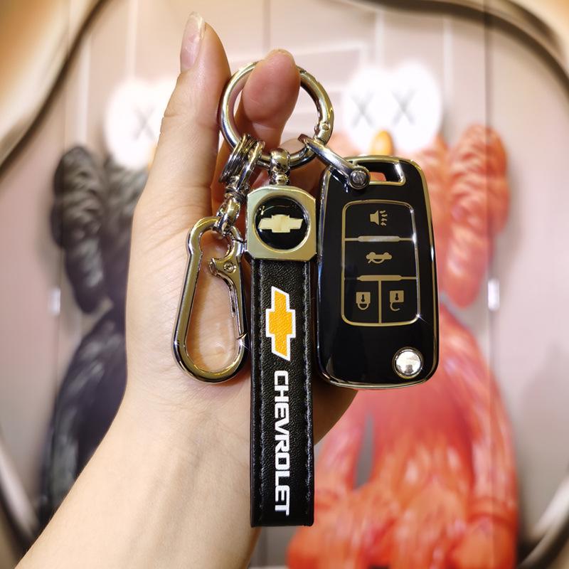 Chevrolet Key Cover Set for Malibu, Trax, Cruze, Aveo, Mako, Sail - 3 Pieces