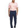 Adidas Floral Golf Polo Shirt Men Tops Coral HY5372