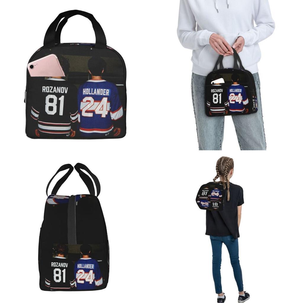 Heated Rivalry Humorous Insulated Lunch Bag For Travel Hollander and Ilya Rozanov Food Storage Bag Portable Cooler Thermal Boxes