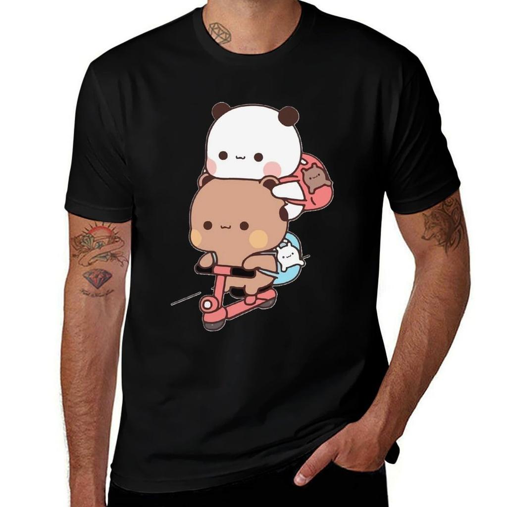 SKATING BUBU DUDU TShirt Relaxed Casual Short Sleeve Tee