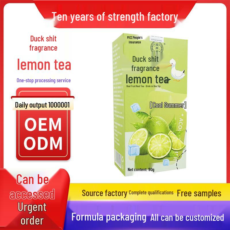 Guo Cun Tang Duck Shit Aroma Lemon Tea - Hot & Cold Brew, Douyin Style 90g