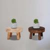Garten-Sukkulente Innen-Außen-Blumentopf-Basis Pflanzenständer Regal Blumentopfhalter Hocker aus Holz