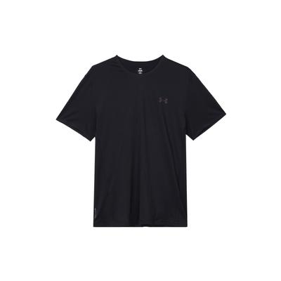 Solid Color Casual Training Breathable Crew Neck Short Sleeve T-Shirt Men Tops Black 1383668-001