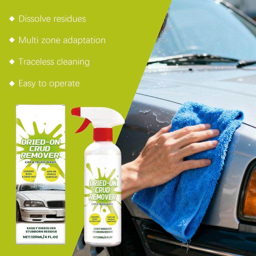 Car Window Cleaner 120ml All Purpose Detailing Supplies Car Stain Remover For Motorcycle Maintenance Garage Tire Paint Surfaces
