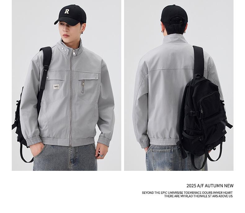 Men's 2025 American-Style Workwear Jacket: Autumn/Winter Windproof, Waterproof, Breathable, Warm Top