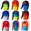 Herren Langarm Fahrradtrikot Schnelltrocknend UV-Schutz Mountainbike Jacke Outdoor Sport