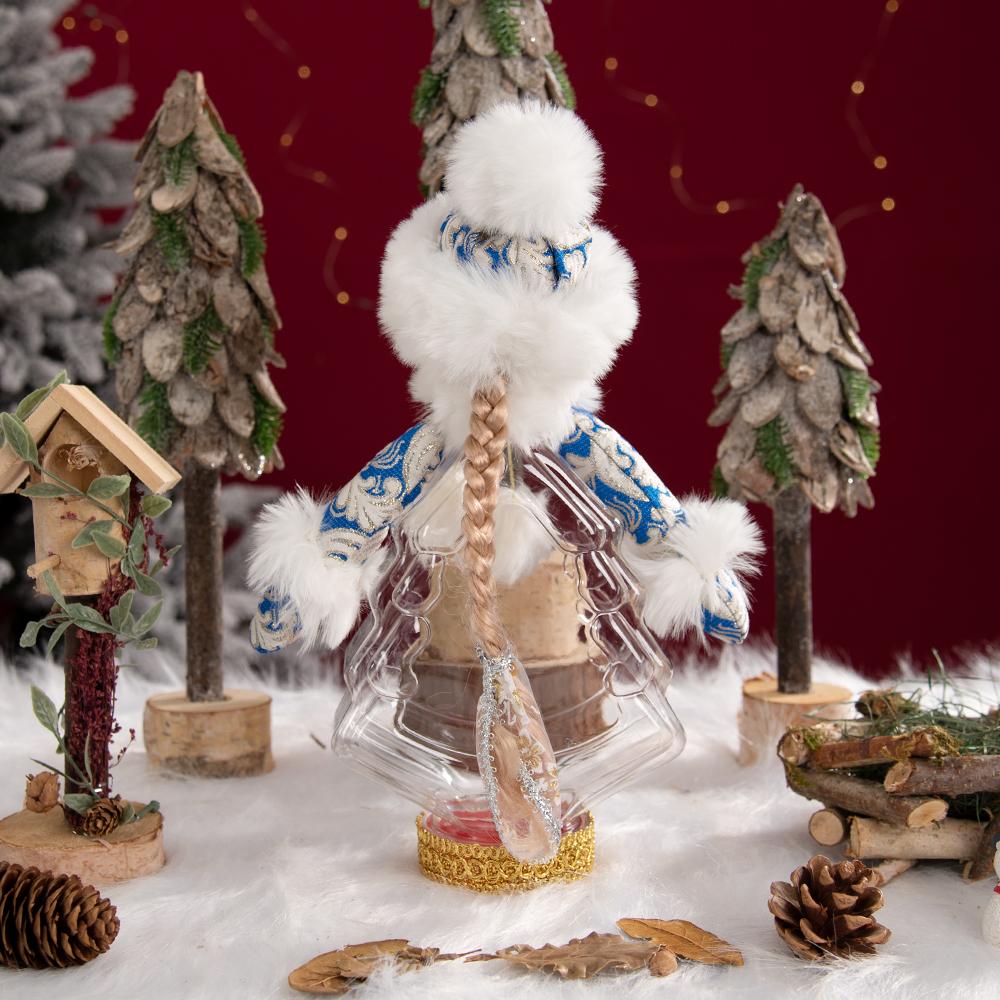 Christmas Kids Toys Xmas Home Table Decorations Candy Bag Candy Bucket Package Happy Halloween Ghost Festival Party Decor Gifts