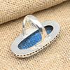 Tanzanite Gemstone Handmade 925 Sterling Silver Ring Jewelry For Christmas