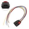Mass Air Flow Sensor Connector Wire Harness for Chevrolet For Buick Includes Part Numbers MAS0450 SU15248 23262343
