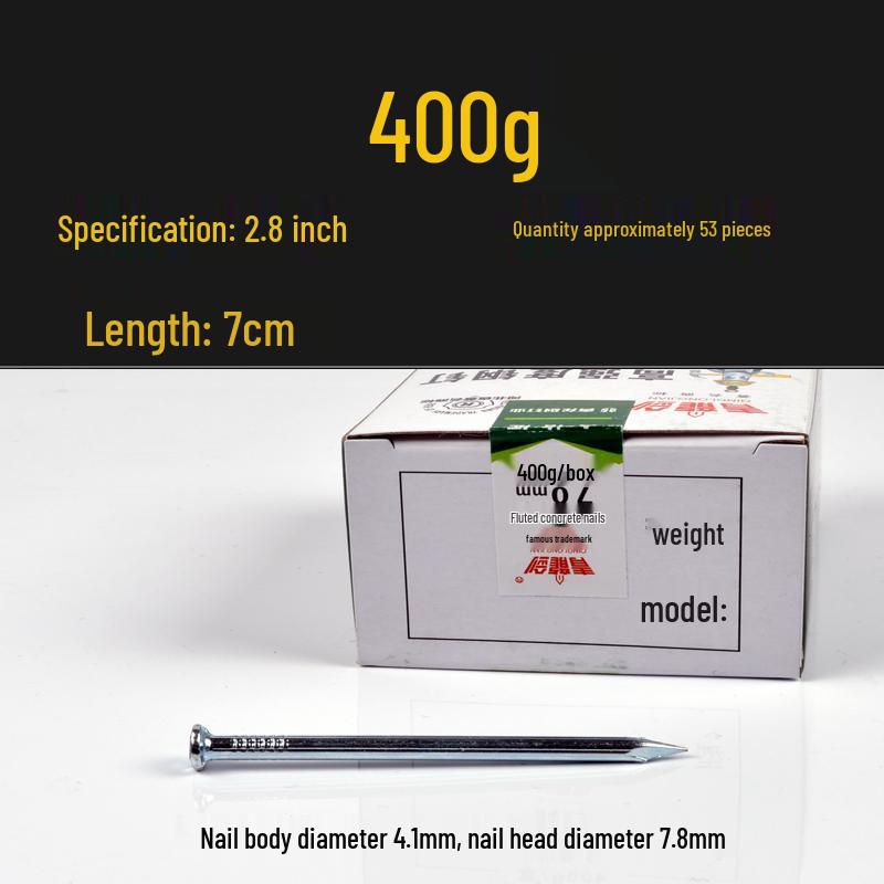 Special Steel Cement Nails for Household Woodworking and Picture Frames