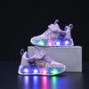 Kids' Luminous Fashion Sneakers - Light-Up Running Shoes for Girls (Spring & Autumn)