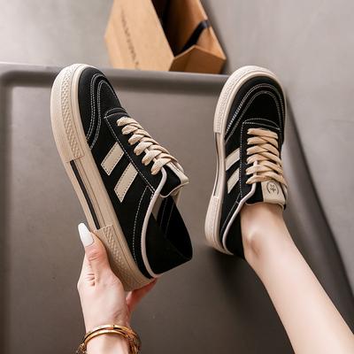 Canvas-skor barn sommar nya kvinnliga studenter vardagliga två sätt mångsidiga boardskor street style